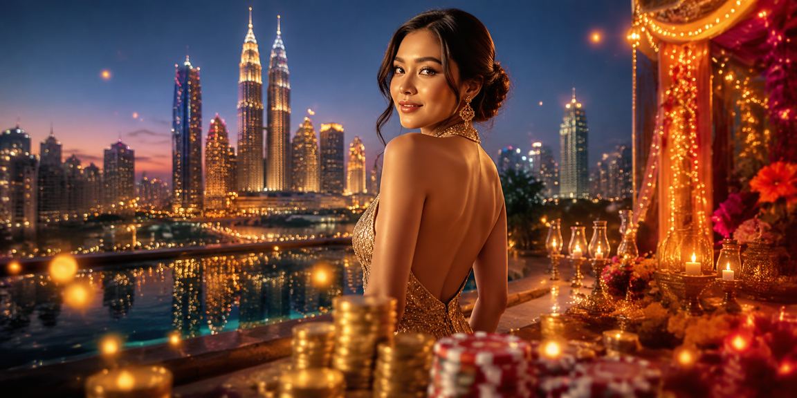 Suasana kasino hiburan moden di Kuala Lumpur penuh dinamik