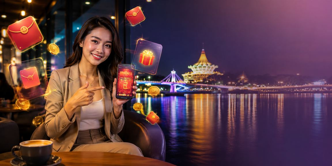 Amplop merah bonus istimewa pertaruhan sukan untuk ahli Malaysia di Kuching